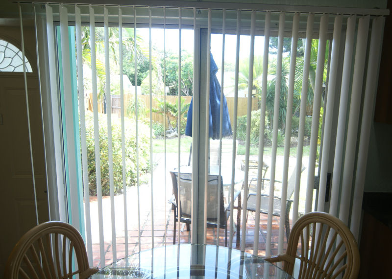 Room 101 Living room looking out to patio