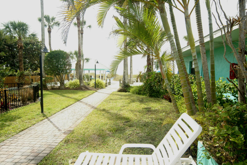 Room 108 patio view to Gulf